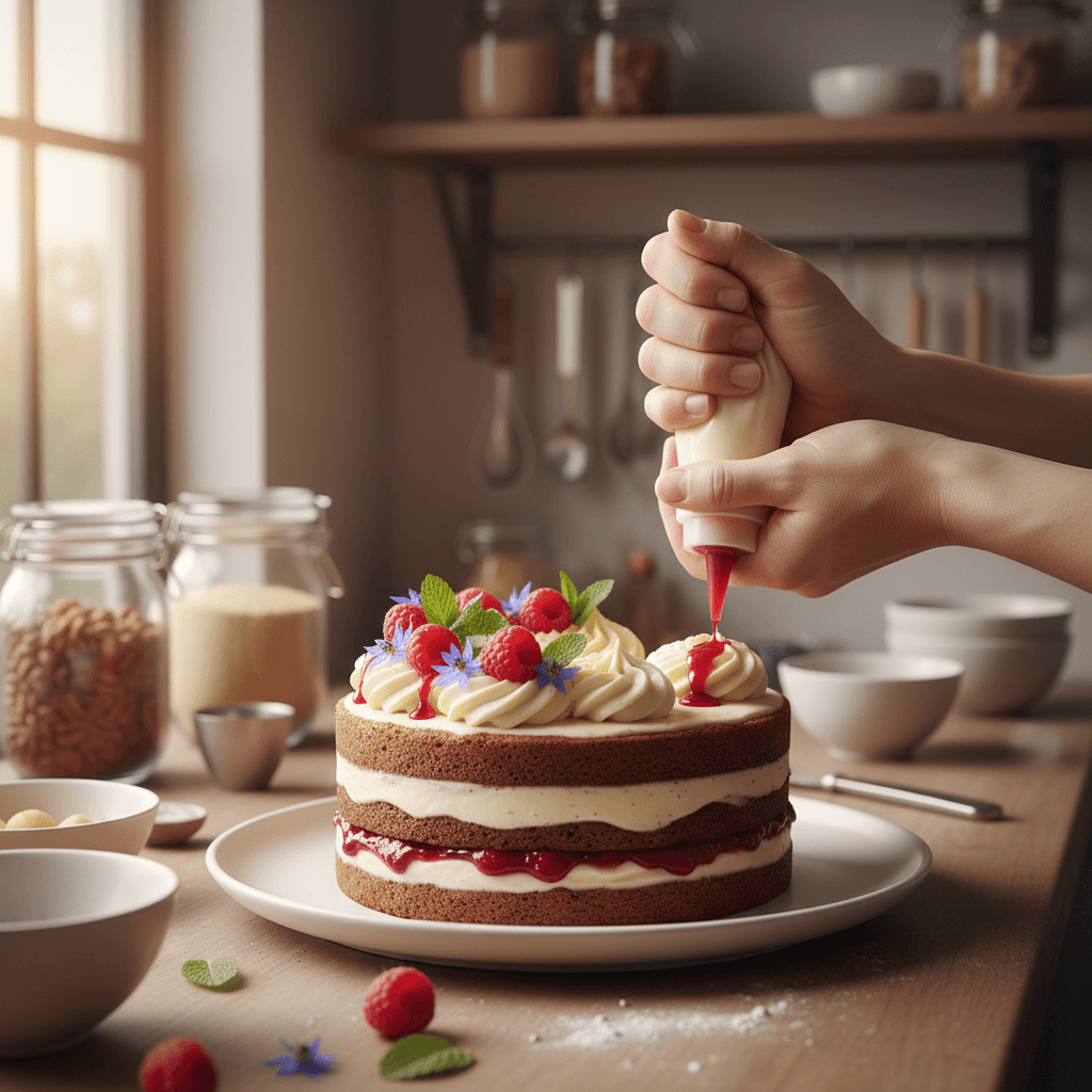 Gâteau sans allergènes inclusif